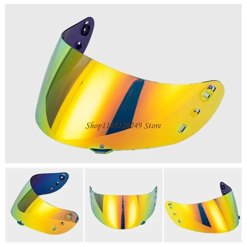 

N5KD Полнолицевые шлемы с линзами для мотоциклетных шлемов Козырьки Устойчивый к царапинам щит Шлемы Щит для IC-04 Шлемы