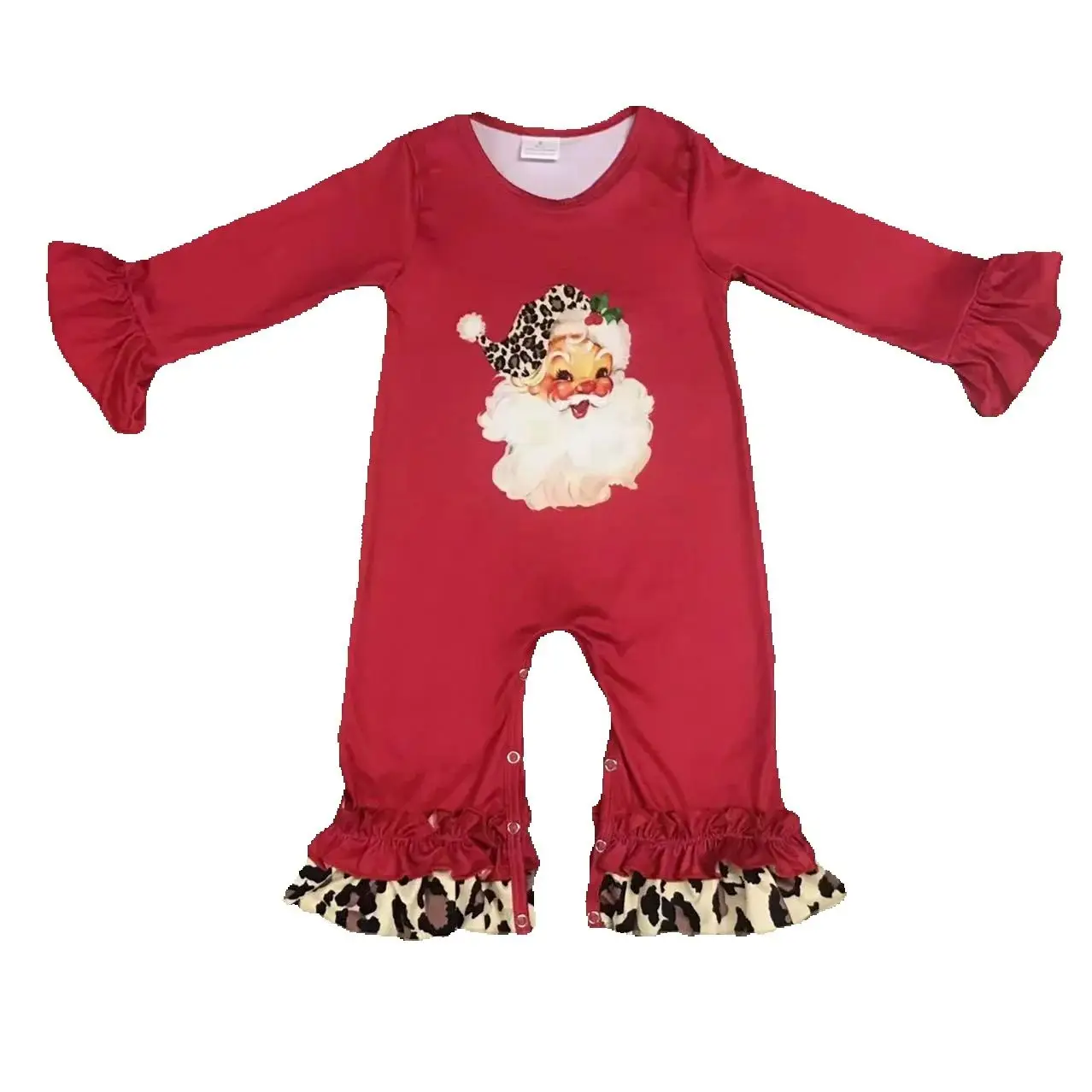 

Cartoon Santa Claus Romper girl baby Newborns 0-2 years romper clothes jumpsuit boutique childrens clothes newborn clothes