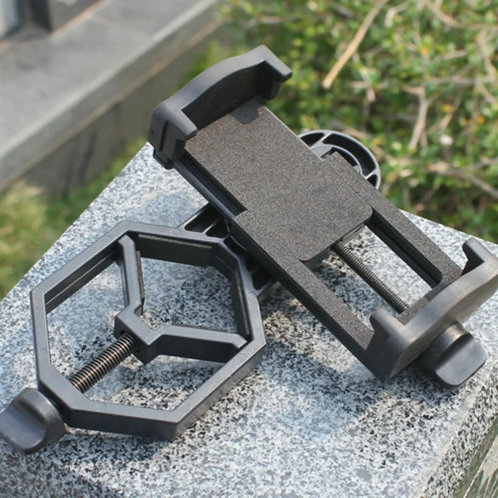 Universal Cell Phone Adjustable Adapter Mount Microscope Spotting Scope Telescope Clip Bracket Mobile Phone Holder