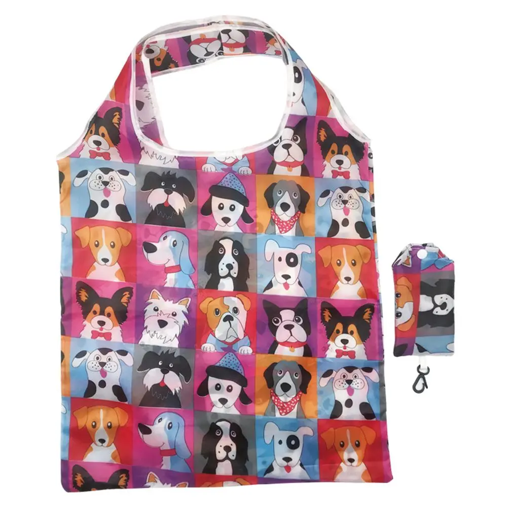

Pocket Washable Grocery Package Shoulder Shopping Pouch Reusable Eco Bags Foldable Shopping Bag Large Handbags