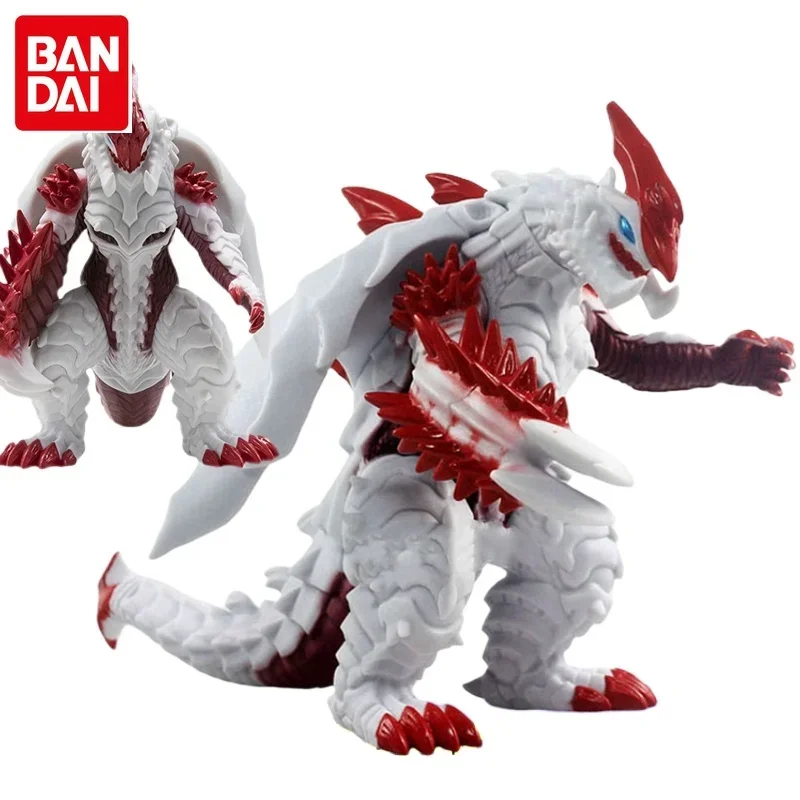 

Bandai Official Ultraman Soft Vinyl Monster: Dark Snake Kesu & Evil Giant Tregear Large Size Collectible Figure