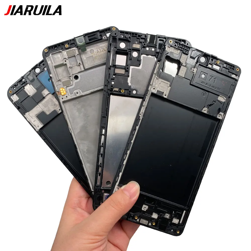 Housing LCD Frame For Samsung A02S A20 A71 A03 Core A32 4G 5G Front Housing Middle Faceplate