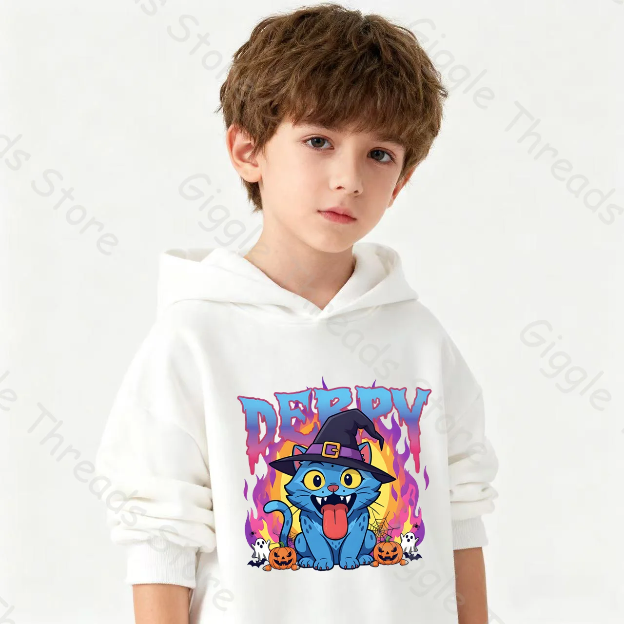 

Halloween Must-Have! K-POP: Demon Hunters Graphic Hoodie. Trendy, Soft & Cozy Unisex Sweatshirt for Kids, A Global Sensation