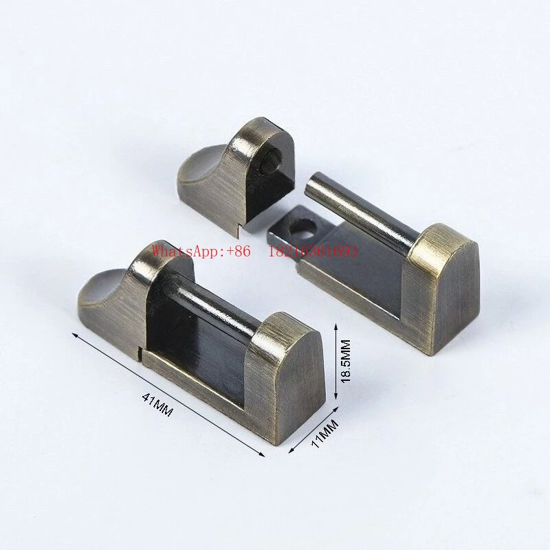 Luggage Hardware Accessories Handle Metal Saddle Inclined Seat Handle Hinge Lock Seat