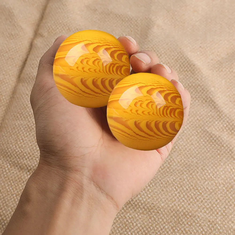 

2Pcs Portable Hand Massage Balls Health Care Finger Exercise Balls Muscle Stretch Blood Circulation Relaxation Hand Trainer