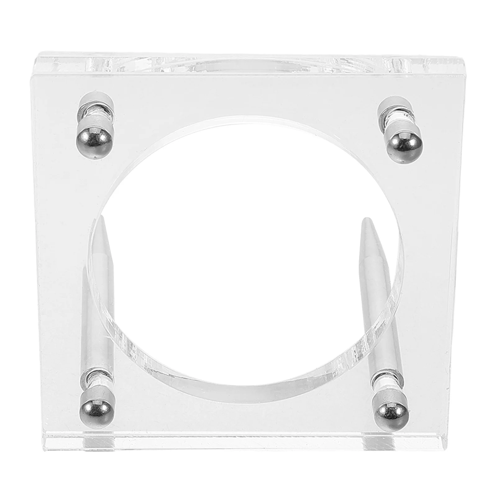 Coin Display Stand Box 60 Mm Inner Diameter Elegant Organizer for Collectors Storage Case Commemorative Coin Display