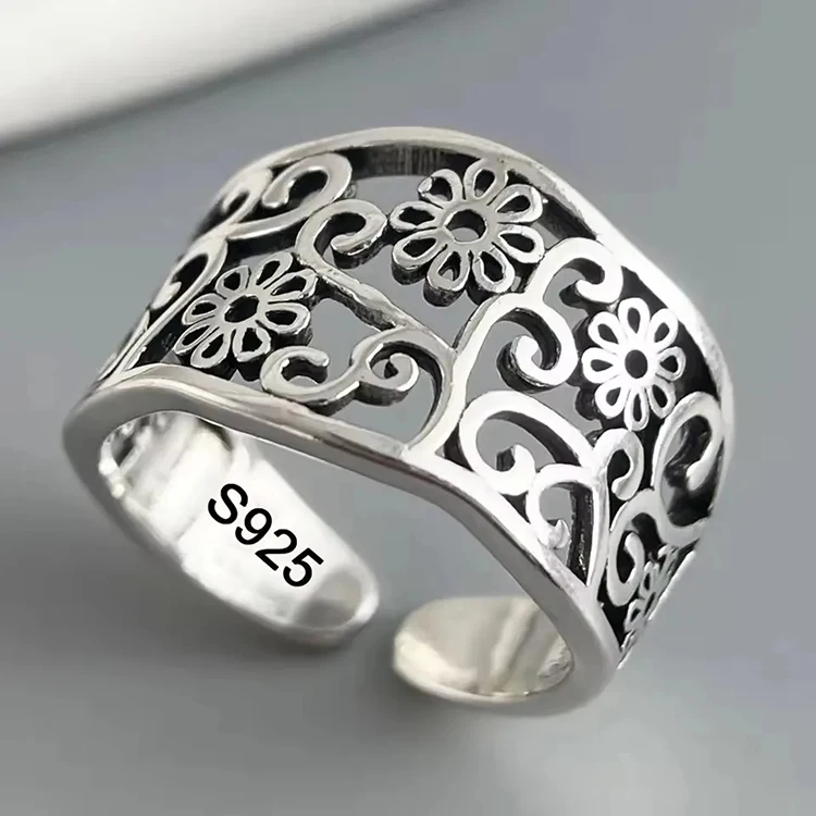 Women's 925 Sterling Silver Tigereye Ring