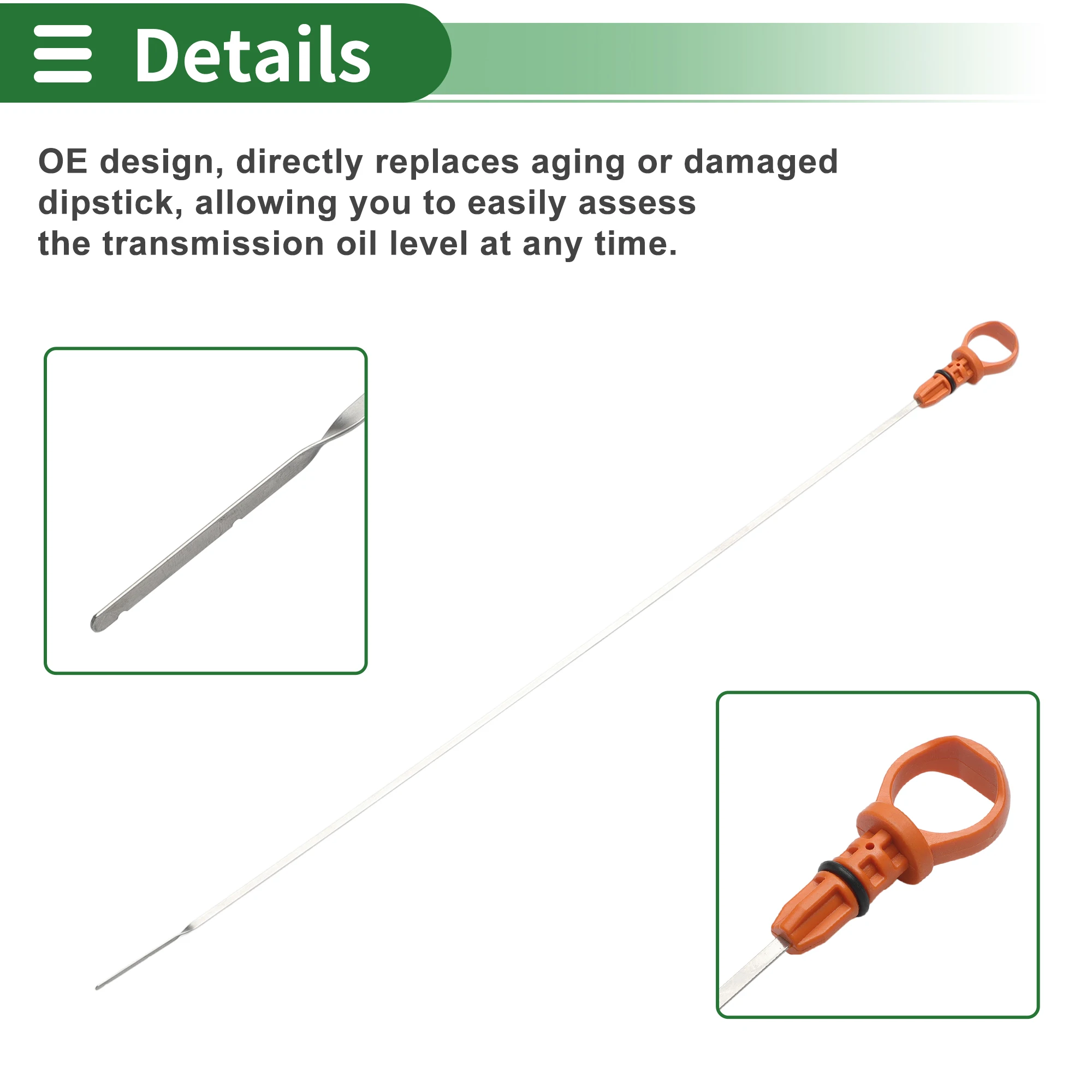 UXCELL Oil Level DipStick No.1174C2 for Citroen for Peugeot Berlingo Partner 08-22
