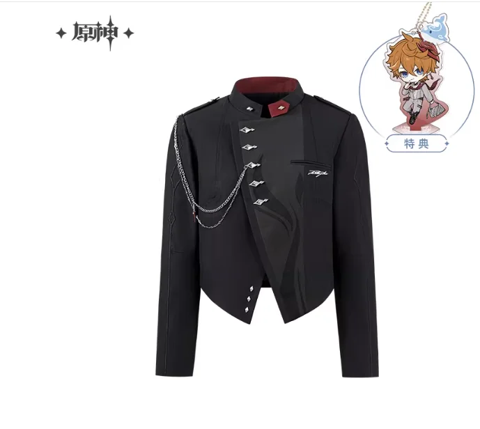 

Presale Genshin Impact Tartaglia Theme Impression Series Cosplay Jacket Coat Halloween Gift Fans Tops Fashion Official MiHoYo
