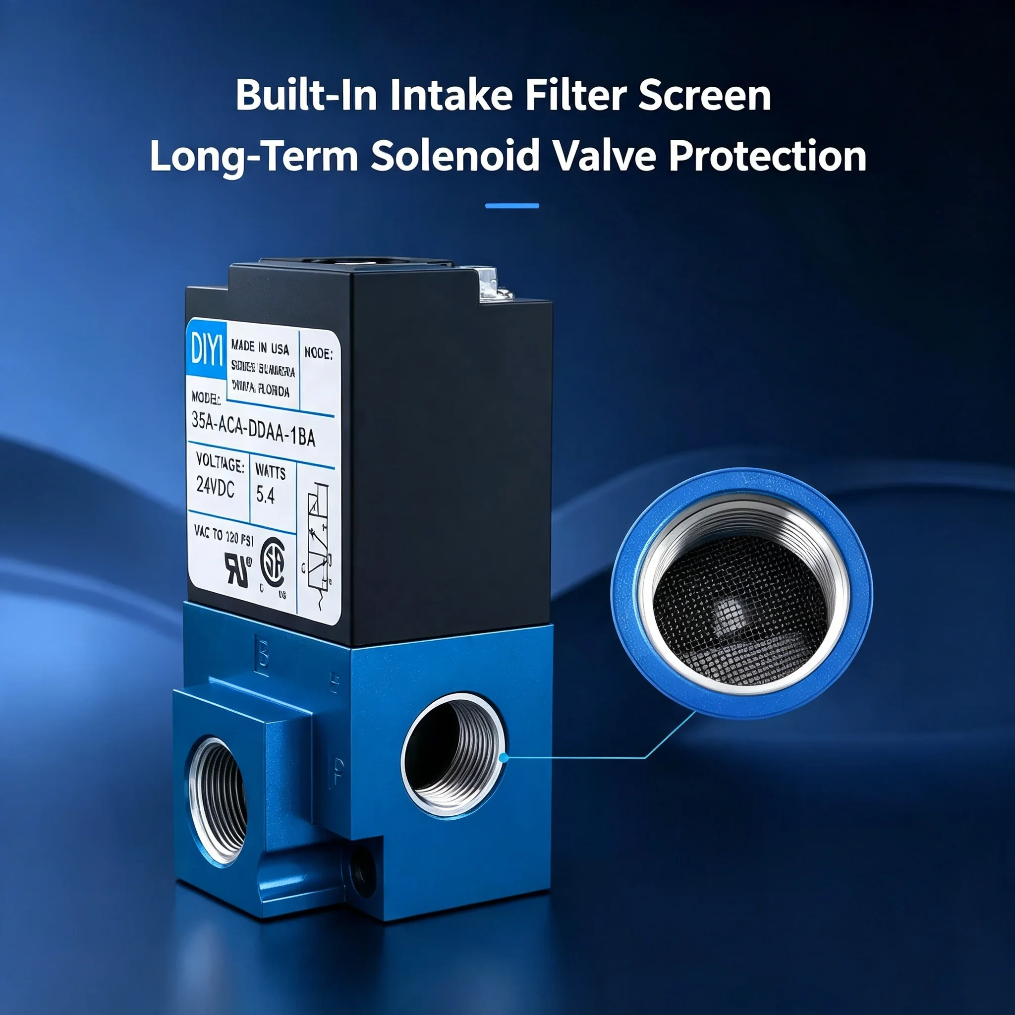 24v12v/35A-ACA-DDBA-1BA/35A-AC - Electronic Boost Control Solenoid Valve 3 Port avis et prix