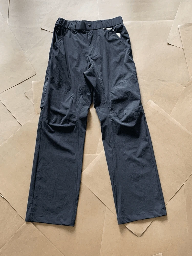 

ey Soft ell Climbing Pants Men's Summer Thin American Functional 3D Tailoring Workwear Qui Dry Mountain Climbing Trousers
