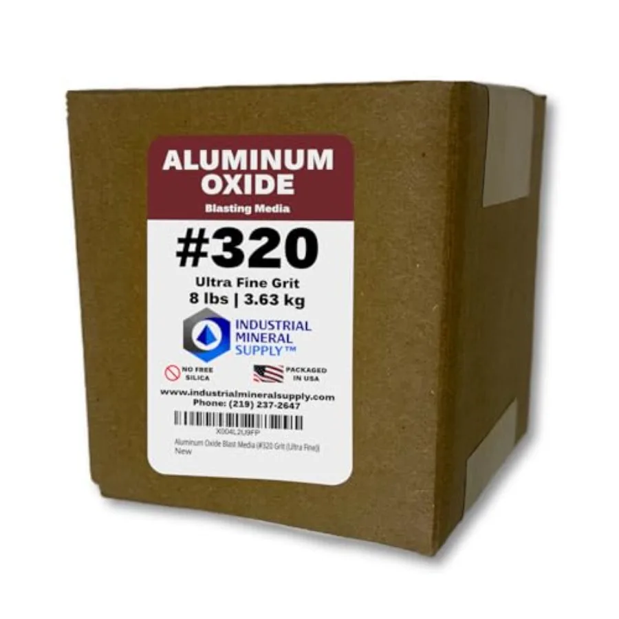 

Aluminum Oxide Blast Media #320 Grit (Ultra Fine )