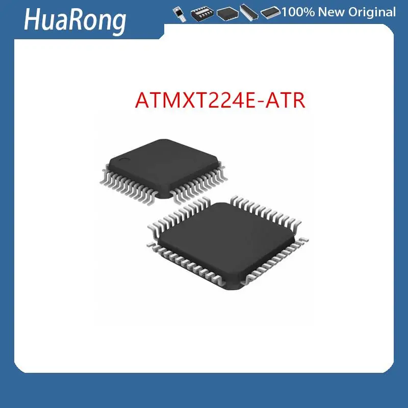 10Pcs/Lot  ATMXT224E-ATR ATMXT224E ATMXT224 MXT224E   MS2107 QFP48