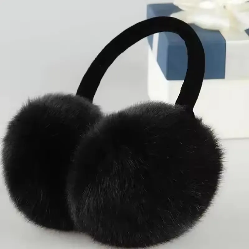 Solid Soft Plush Ear Keep Warmer Winter Earmuffs for Women Men Fashion Outdoor Earflap Protection Ear-Muffs Cover Good Effect