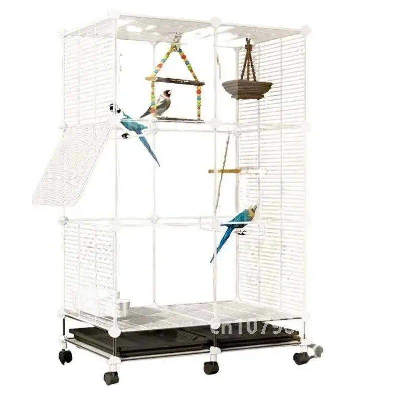 Special Canary Bird Cages Parrot Budgie Outdoors Portable Large Bird Cages Luxury Park Breeding Gaiolas Birds Supplies