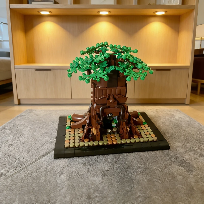 

534pcs MOC Zeldaes Great Deku Tree Model Building Blocks Construction Christmas Gifts Toy Creative DIY Idea Education Kids