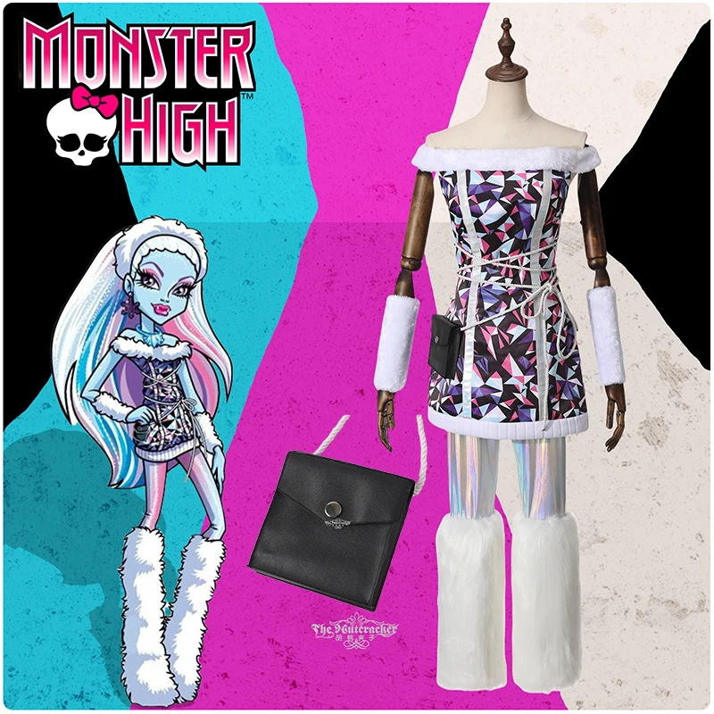 أزياء آبي بومينابل التأثيرية، زي تنكري للفتيات، زي لعب الأدوار، بدلة حفلات الهالوين وأعياد الميلاد