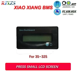 1.8 Cal ekran LCD dla XiaoXiang BMS / JBD UART BMS 3S-32S wyświetlacz SOC/napięcie/prąd