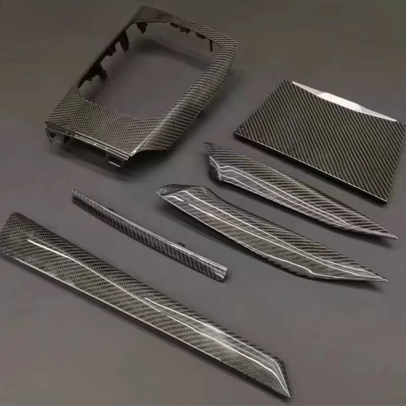 

Real Carbon Fiber MP same Car Interior Parts For 3 4 Series G20 G21 G22 G23 G26 G28 Center Console Shift Panel Cover Trim