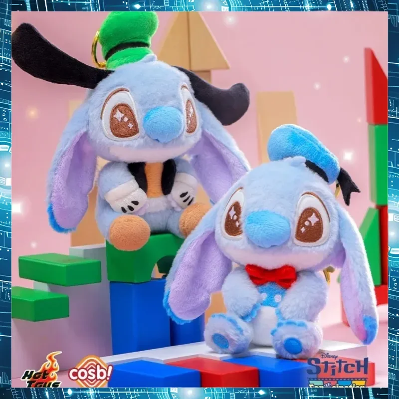 

Горячие игрушки Disney Stitch Cosbi плюшевый брелок слепая коробка коллекция Микки и друзья милый кулон модный подарок для фанатов