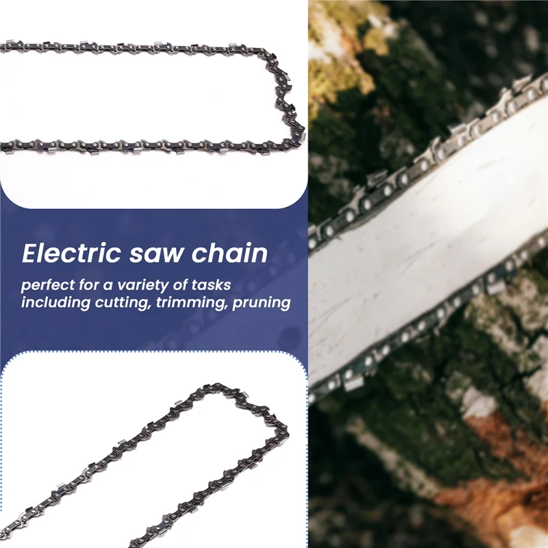 

Pack Of 2 Saw Chains 3/8 Inch 1.3 Mm 57TG 40 Cm (16 Inch) Replacement Chain For Various Chainsaws, Electric Chainsaws-AA98