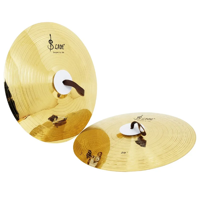 Platillo de Batería de Aleación Dorada, Platillos de Batería Profesionales de Alta Calidad, Duraderos, Estables, Suaves y Exquisitos, Accesorios para Instrumentos Musicales