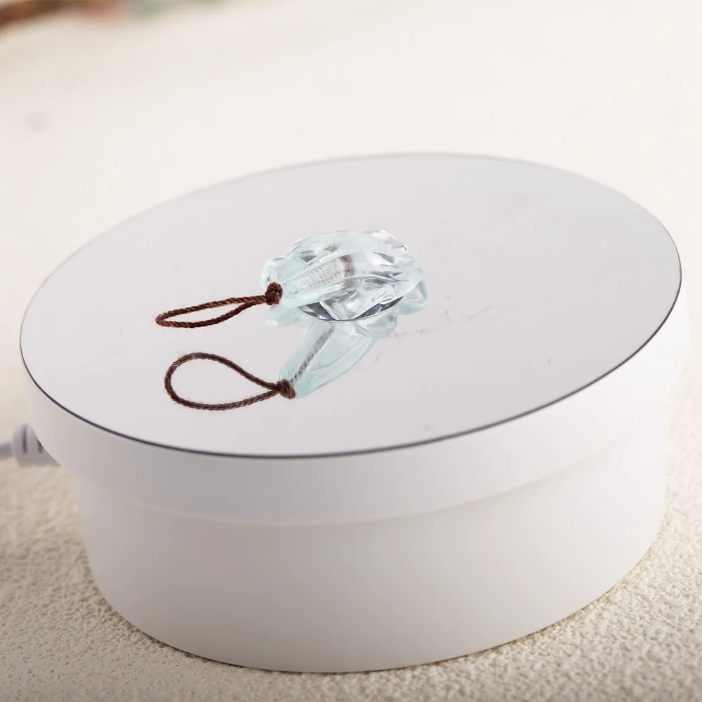 Hot Sale Trendy Blue Quartz Carved Flower Peadant Fashion Jewelry Accessory For Women 30x23x3mm 4.9g