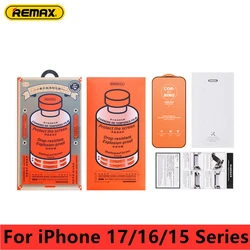 Remax Corning HD Tempered Glass Screen Protecter For iPhone 17 17Pro 17ProMax For iPhone 16/15 Series