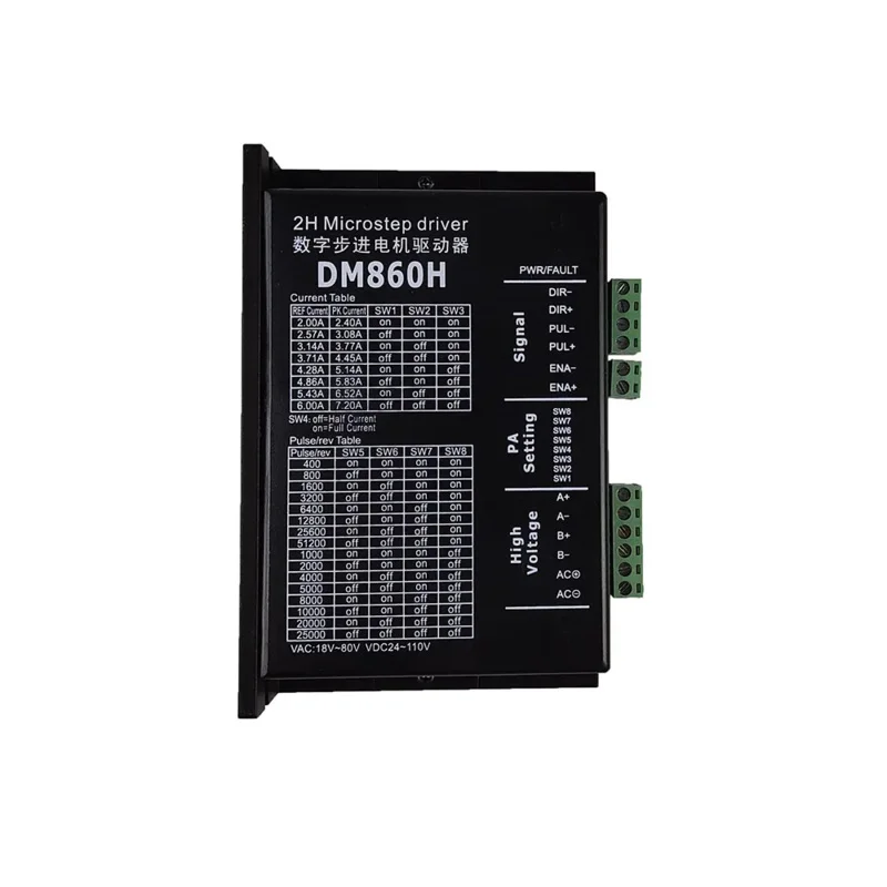 Driver Dm860H Microstep Two-Phase DC Speed Controller For 57 86 Stepper Motor Nema 23 34