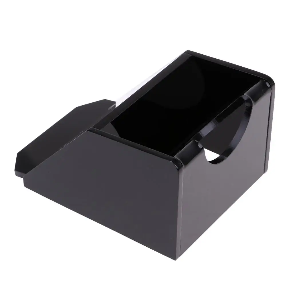 

Профессиональные карточные тафлеры Dealer, черные центрирующие туфли на 1 декор