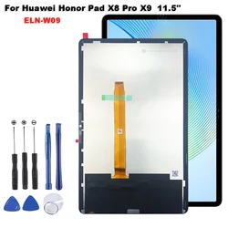 Nwe-pantalla LCD AAA + para Huawei Honor Pad X8 Pro X9 ELN-W09, digitalizador de pantalla táctil de 11,5 pulgadas, piezas de reparación de montaje de vidrio