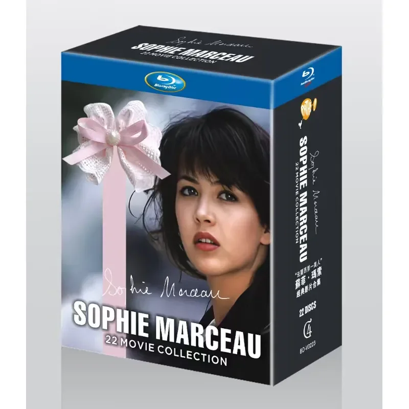 New BD Blu ray High Definition Sophie Marceau Classic Video Collection 22 Discs French Chinese Subtitles