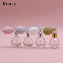 15ml Balloon AirBag Perfume Bottle Spray Atomizer Refillable Round Luxury Portable Transparent Empty Glass Spray Atomizer Bottle