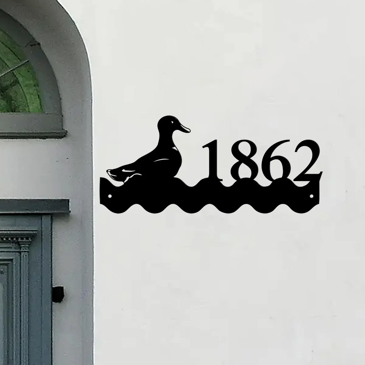 

Custom Duck Address Metal sign, Custom Duck House sign, Duck Address Sign,Duck House Number Plaque,Personalized Duck Gift
