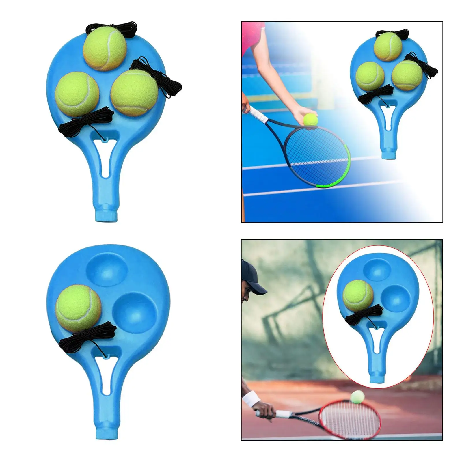 

Теннисный тренажер Тренировочное пособие по теннису Профессиональная удобная теннисная тренировка для тренировок по теннису для одиночного игрока