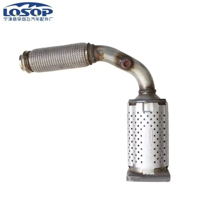 Suitable For 301, 308 1.6 Automobile Exhaust Pipe Three-way Catalytic Converter
