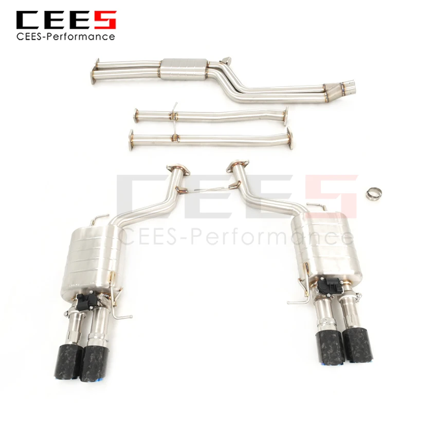 

CEES Exhaust System For BMW 535 F10F18 Stainless Steel Valve Muffler Catback Escape Tubo Escape Coche Terminale Scarico Auto