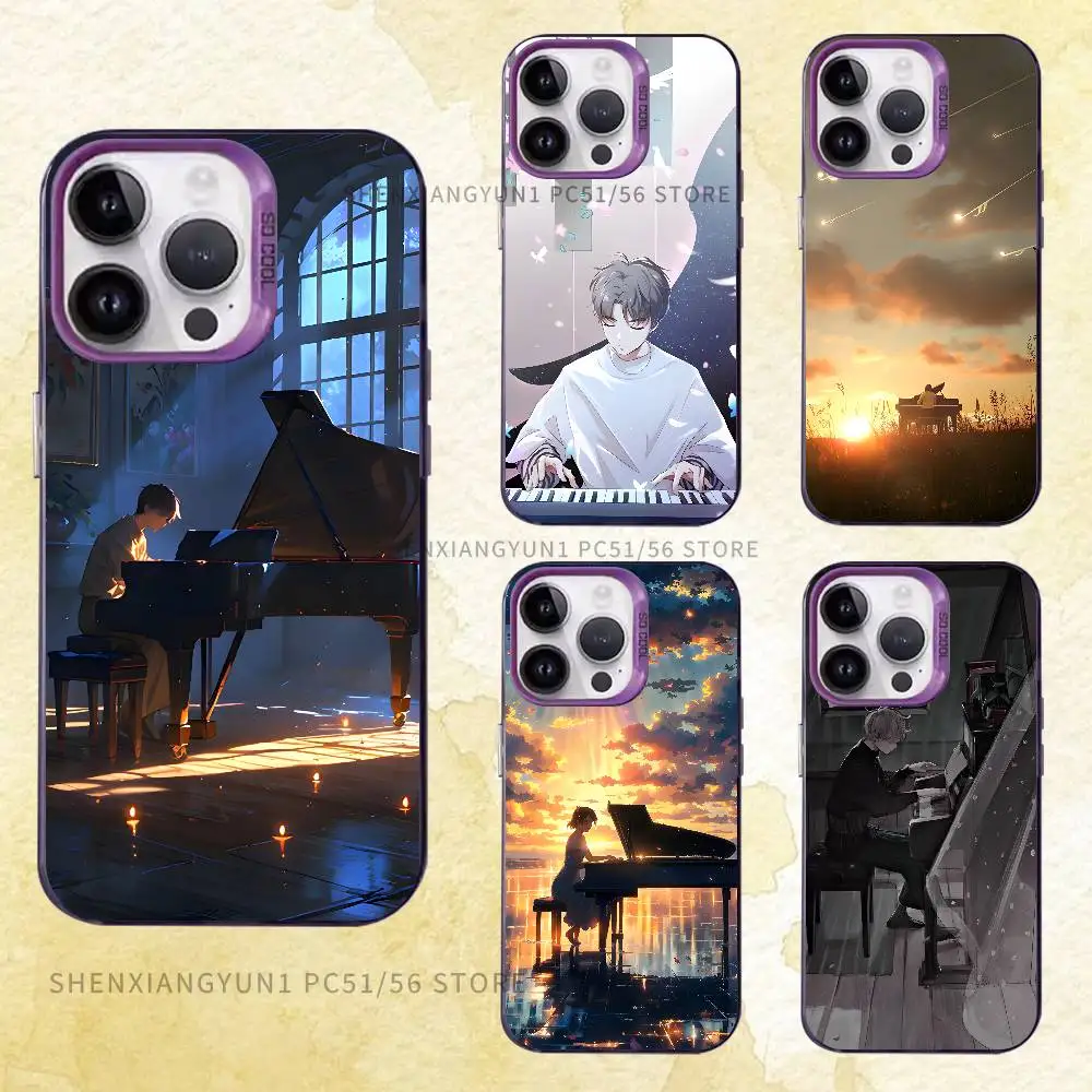 

Piano Dream Case for iPhone 11 12 13 14 15 16 17 Pro Max XS X XR mini Air Plus Cover