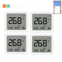 Original XIAOMI Mijia Smart Temperature Humidity Sensor 3 Electric Thermometer Digital Hygrometer Humidity Meter with Mijia APP