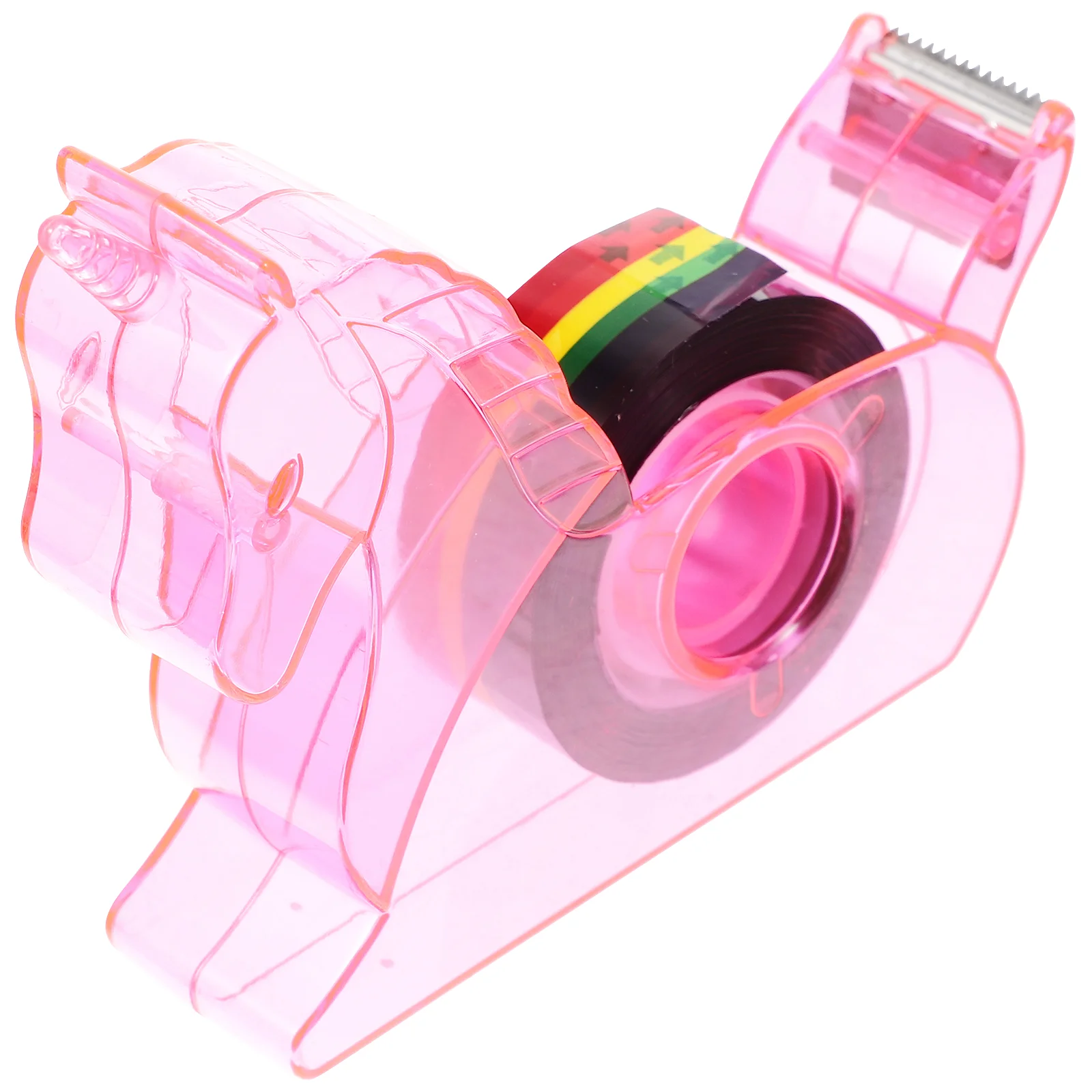 

Tape Fun Dispenser for Desk Creative Holder Portable Net Kids Crazy Dispensers Label Crafters