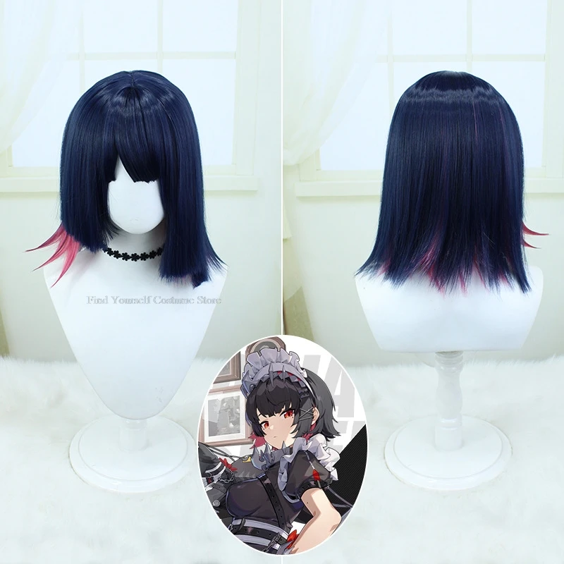 Game Zenless Zone Zero Ellen Joe Maid Cosplay Costume Wig Hairpin Prop Anime Uniform Women Men Halloween Outfit Role Play Shoes