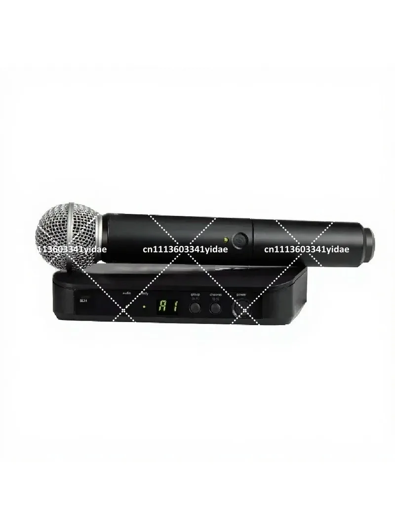 

Wireless Microphone System Dual Channel UHF Handheld Mic Set for Karaoke Stage Performance