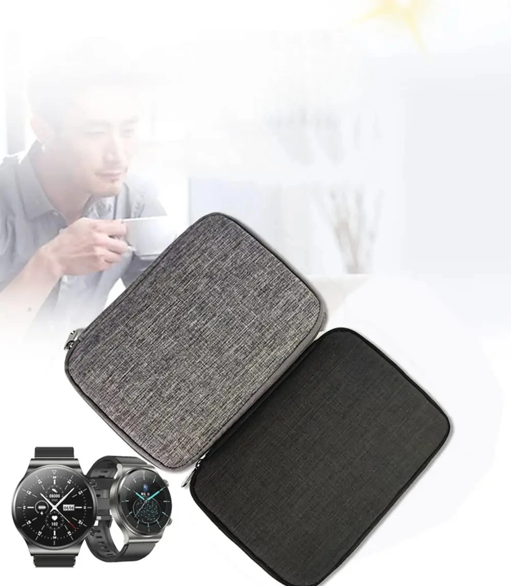 مجموعة واحدة من أكياس تخزين السفر متعددة الوظائف وأشرطة الساعة وحقيبة البيانات والمكتب المحمولة وحقيبة البطاقات وحزام الساعات