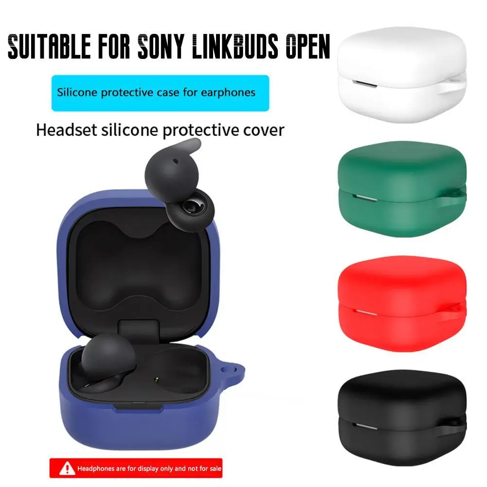 Silicone Case For Sony LinkBuds Open Case Cover Shock-Absorbing Protective Cover Full-Body Shockproof Multiple Colors Available