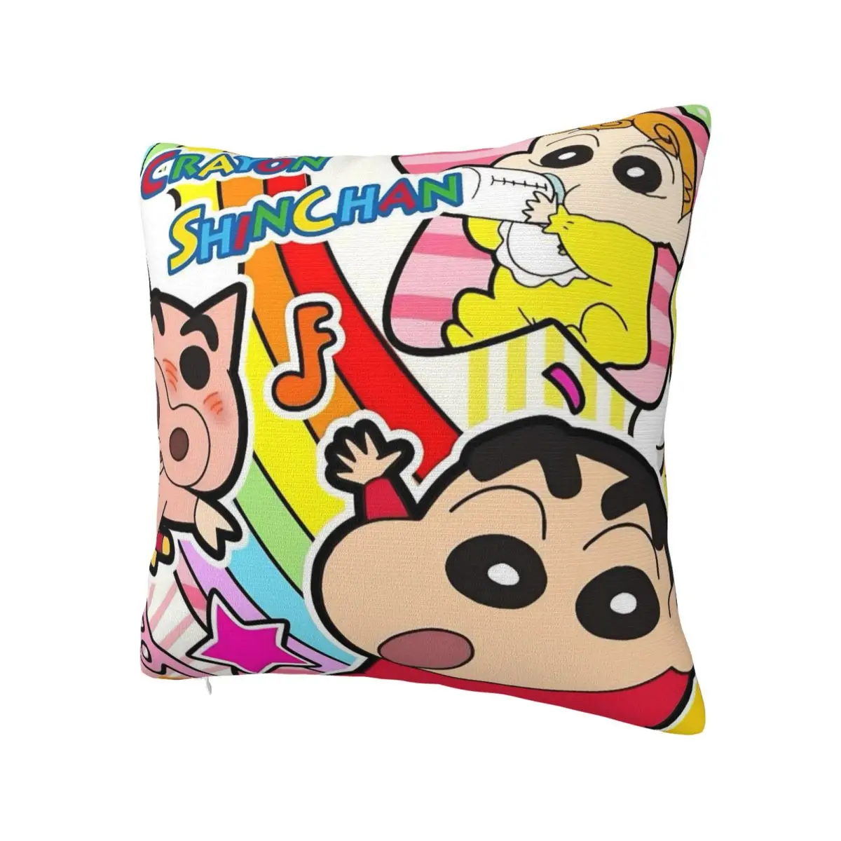 Crayon Shin-chans Pillow Cover Square Pillow Case Cushion Cover Novelty Pattern Pillowcases For Sofa Bedroom Home Decor