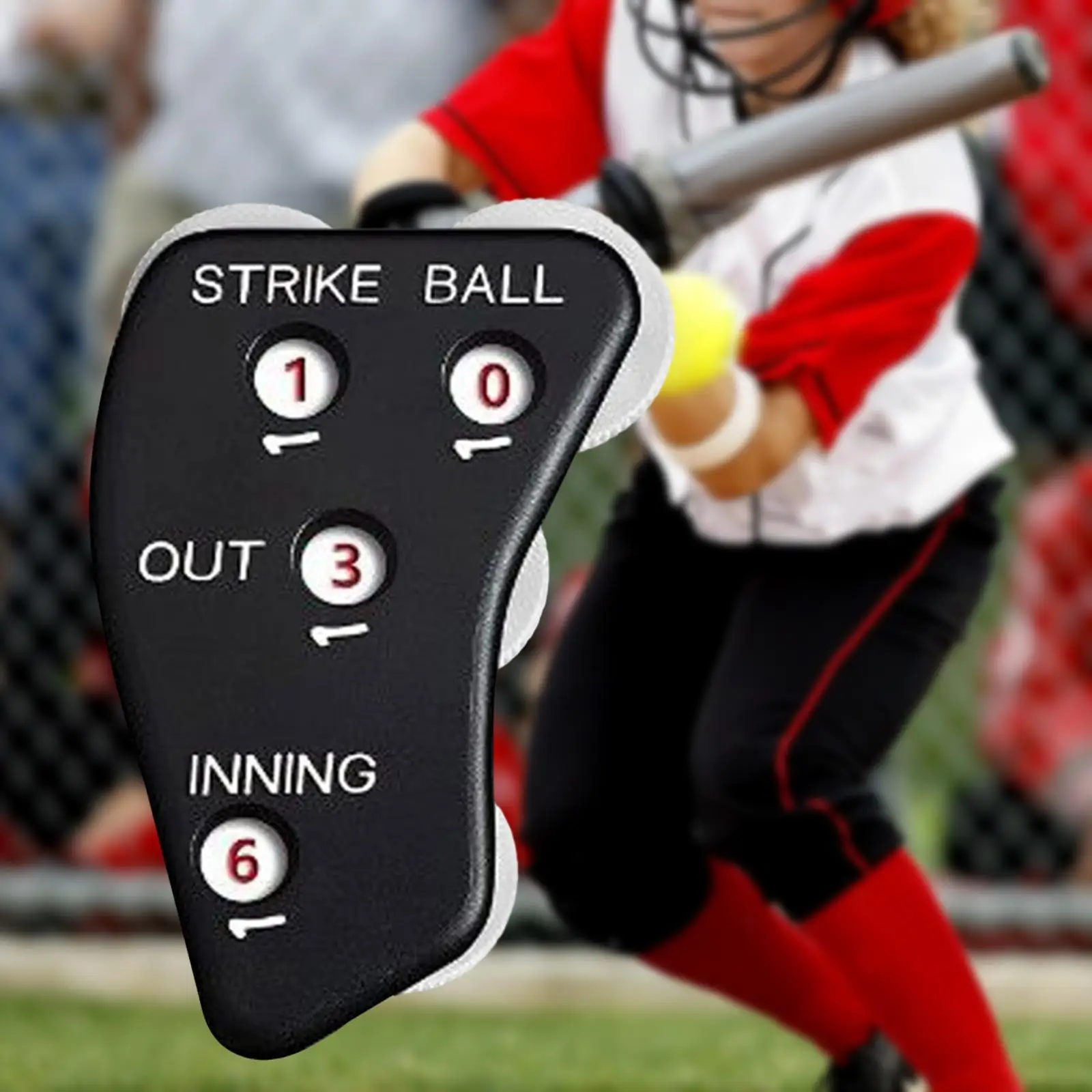 Baseball Umpire Referee Device Counter Supplies Portable Baseball Umpire