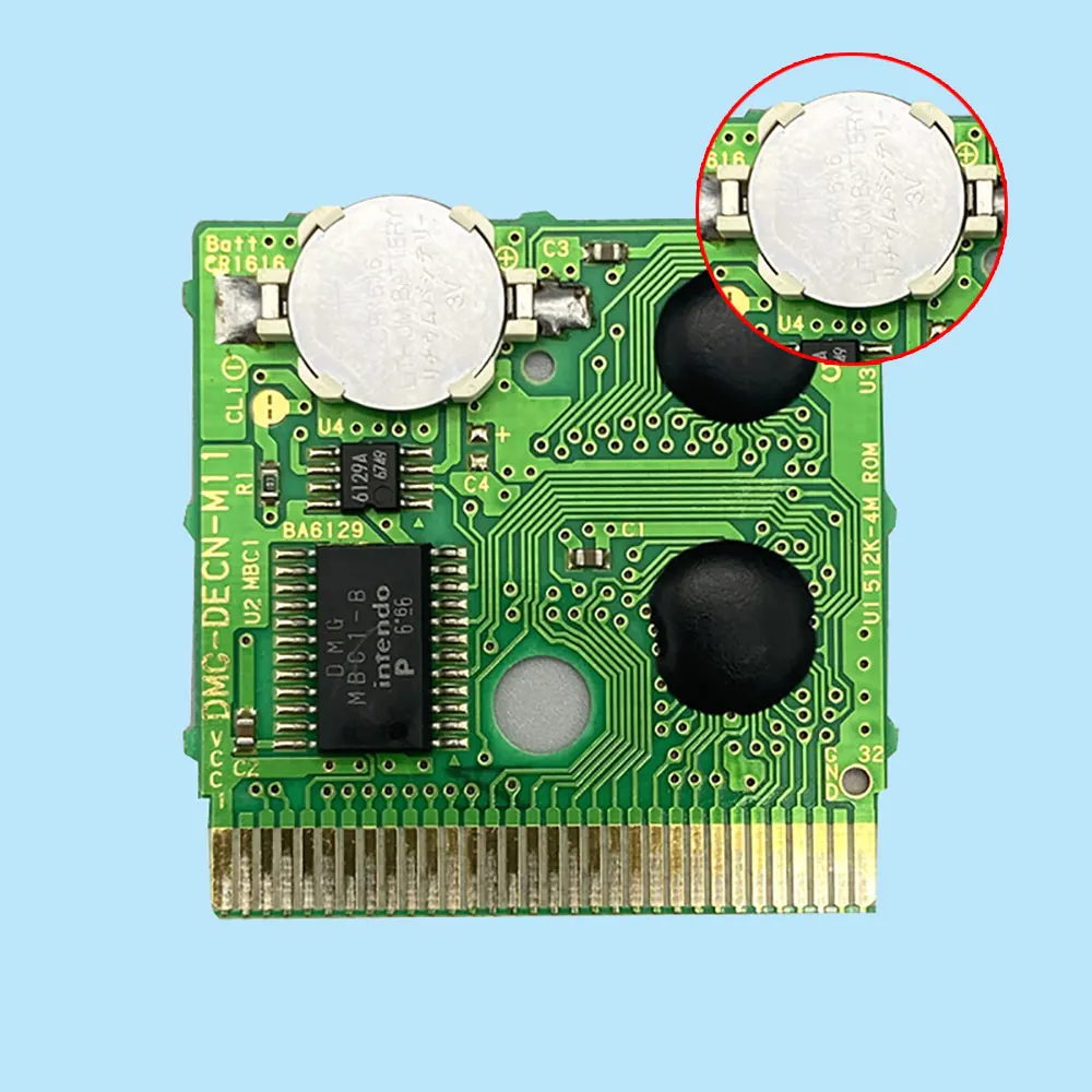 ChengHaoRan-Soporte de batería para Gameboy CR1616, 10 piezas, para GB, GBC, GBA, reparación de juegos, accesorios