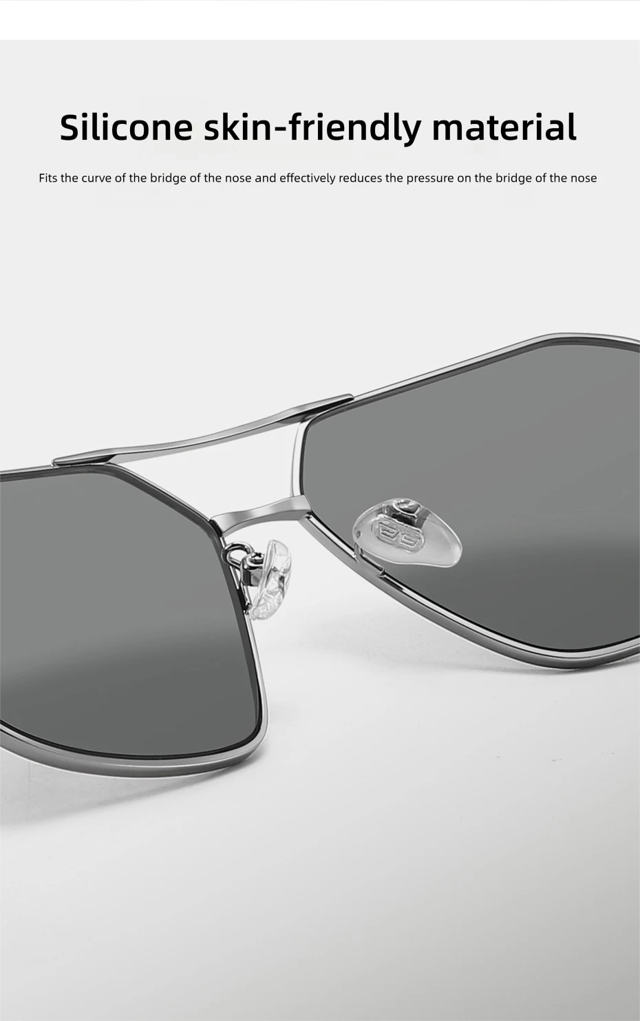 CAPONI HD Polarisierte Männer Sonnenbrille Original Design Hohe Qualität Photochrome Schwarz Sonnenbrille Outdoor Fahrer UV400 Schatten BS23818 – Detail 18
