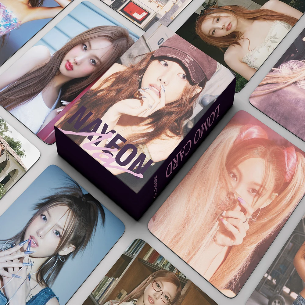 55pcs/set  Photocard New Album The Feels High quality HD Photo LOMO Card Pictures Fans Gift