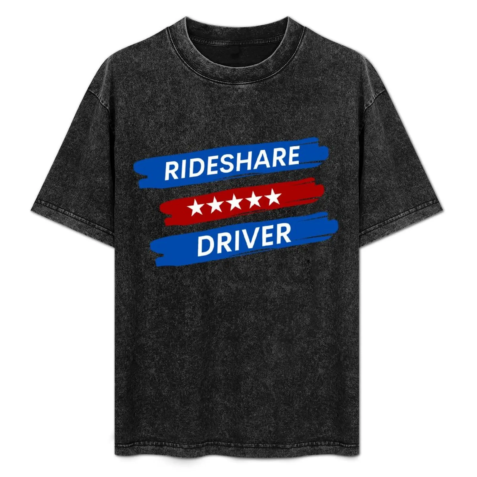 Rideshare Driver, camiseta de servicio de 5 estrellas, disfraces divertidos, tallas grandes, ropa de diseñador con estampado animal para niños